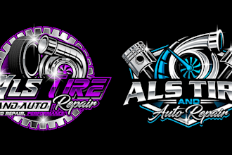 make fantastic high quality auto repair logo for you with new concept