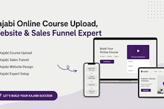 do kajabi online course upload, kajabi website, kajabi sales funnel expert
