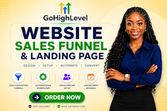 build gohighlevel website go high level funnel builder go highlevel landing page