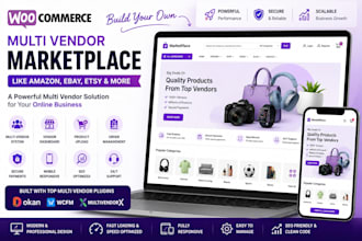 design wocommerce muti vendor sttore for you ecommerce brand
