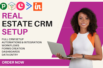 build real estate sales funnels gohighlevel activecampaign copper zoho bigin