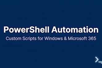 write a professional powershell script to automate any IT task