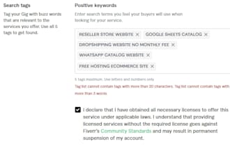 create a reseller dropshipping store website with google sheets