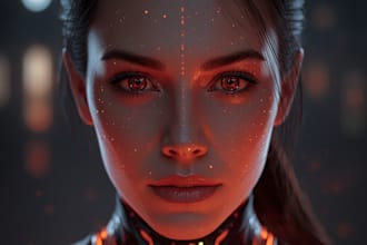 design realistic ai images, portraits and digital art