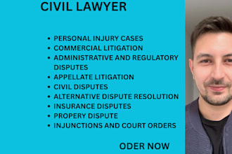 handle property damage claims, land disputes, tittle and ownership conflicts