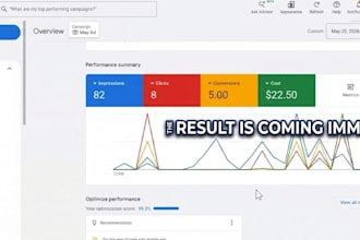 create professional ROI focused google search campaign get conversion