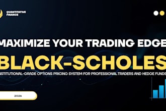analyze financial derivatives using black scholes models