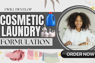 be your cosmetic, skincare, laundry, detergent, household formulation chemist