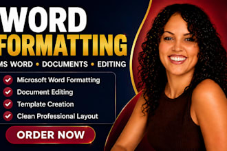 format and edit microsoft word documents layout for a clean professional look