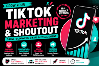 enhance your tiktok presence with promotion and shoutout