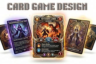create card game design trading card game board game cards tabletop board games