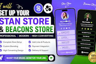 do stan store setup, beacons ai setup, stan store marketing