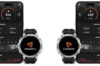 develop ai smartwatch app wearable tech health tracking smart automation app
