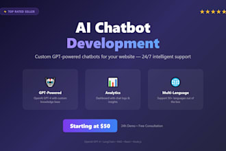 build an ai powered chatbot for your website