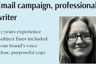 write email marketing campaigns for your business