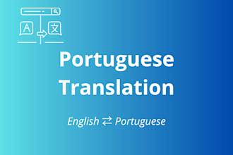 perform translations into portuguese