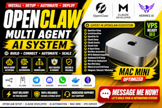 install set up multi agent open claw manus ai hermes mac mini dashboard obsidian