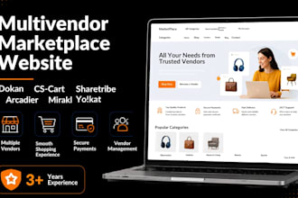 build yokart multi vendor marketplace miraki dokan opencart mvp in a short time