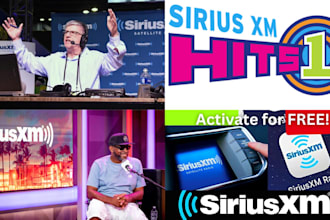 officially do a radio promotion for your song on siriusxm radio