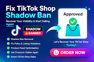 audit and fix tiktok shadowbans, tiktok appeal, fix shadow ban issues