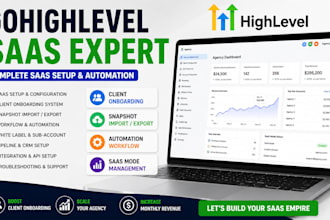 gohighlevel saas ghl client onboarding system ghl snapshot import or export
