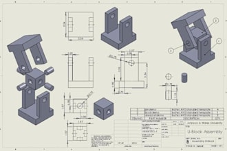 design patent illustration and exploded drawings using autocad and illustrator