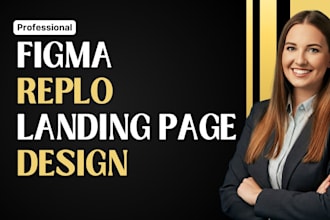 figma landing page design ecommerce website replo instant landing page design