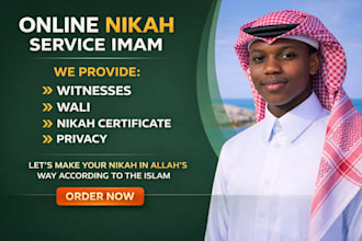 fast and trusted online islamic nikah ceremony for muslim couples