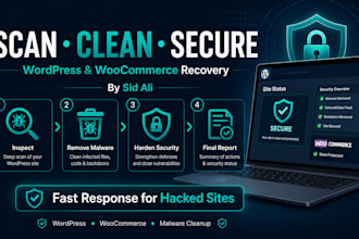 fix wordpress woocommerce bugs, malware, errors, and slow websites
