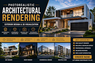 do photorealistic architectural exterior rendering revit 3d and 3d visualization