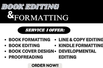 do professional amazon KDP book structure formatting and layout design