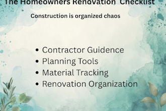 help guide you through the chaos of construction