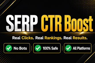boost your serp CTR, increase organic clicks, and improve google ranking