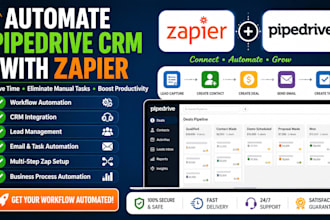 integrate zapier with pipedrive crm to automate your workflows