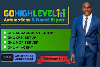 do your ghl subaccount, ghl CRM, ghl mcp server, ghl ai agent, ghl automation