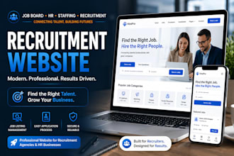 design job recruitment, hiring staffing, job listing website job board HR agency
