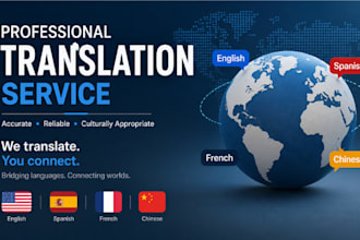 do book translation, legal translation, and proofreading