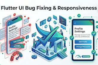fix flutter UI bugs and improve app responsiveness