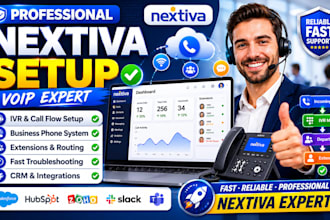 set up and configure your nextiva business phone system