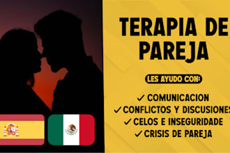 ofreceré terapia de pareja online para mejorar su relación