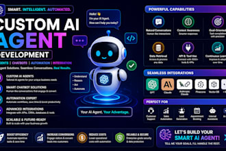 custom ai agent development chatbot gpt claude integration automation expert