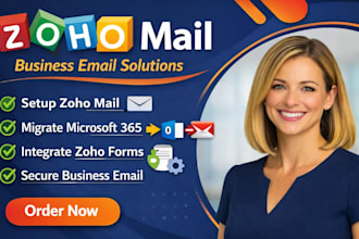 setup zoho mail business email migration microsoft 365 outlook forms integration