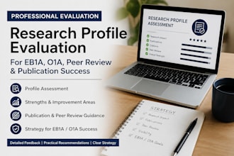 review and strengthen your research profile for eb1a or o1a visa