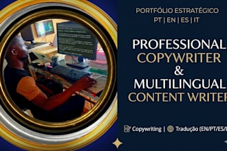 be your professional multilingual SEO content pt, en, es, IT