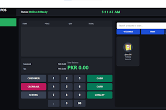 develop custom grocery store pos software and point of sale desktop app