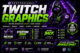create overlay, kick, twitch overlay, twitch logo, banner emotes