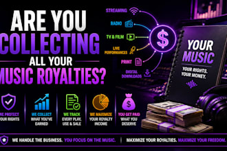 help you collect all your music royalties