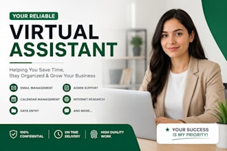 be your professional virtual assistant and remote manager
