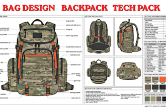 design tech pack duffle bag, handbag, bag design, backpack, bag tech pack, bag