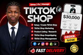 setup tiktok shop fix tiktok dropshipping tiktok shop marketing, tiktok shop ads